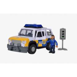 Simba Strażak Sam Jeep Policyjny z figurką Malcolm